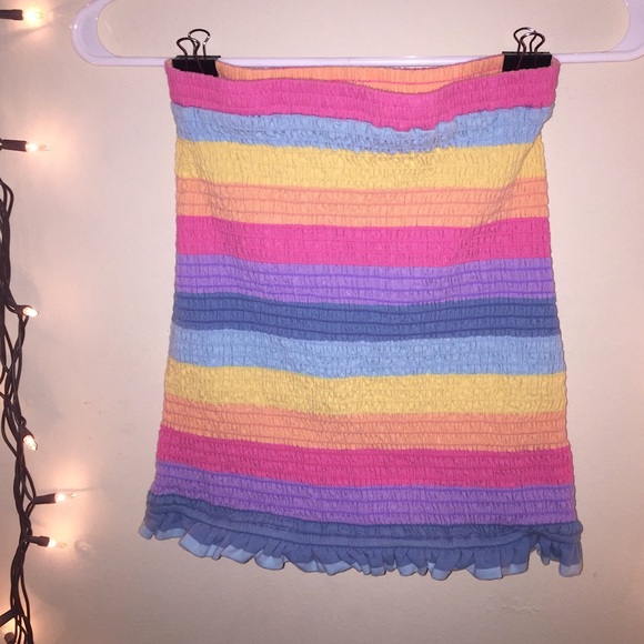 Storia Dresses & Skirts - Rainbow Storia Fitted Skirt